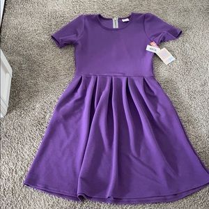 LuLaRoe Amelia zip back dress